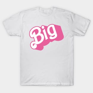 Big Pink, Little big reveal college sorority bid day T-Shirt